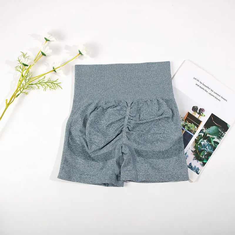 Nahtloses Yoga-BHF-BH und Shorts – Getrennt oder Set-Optionen
