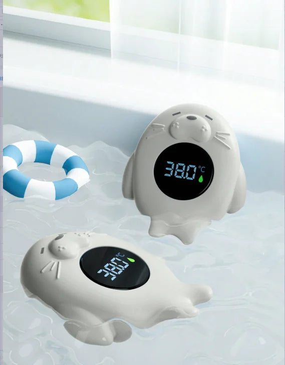 Baby Bath Thermometer with LED Temperature Monitor