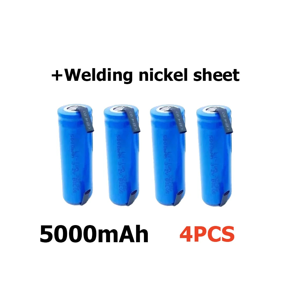 32700 LiFePO4 Battery Cell, 3.2 V 5000 mAh, 35 A