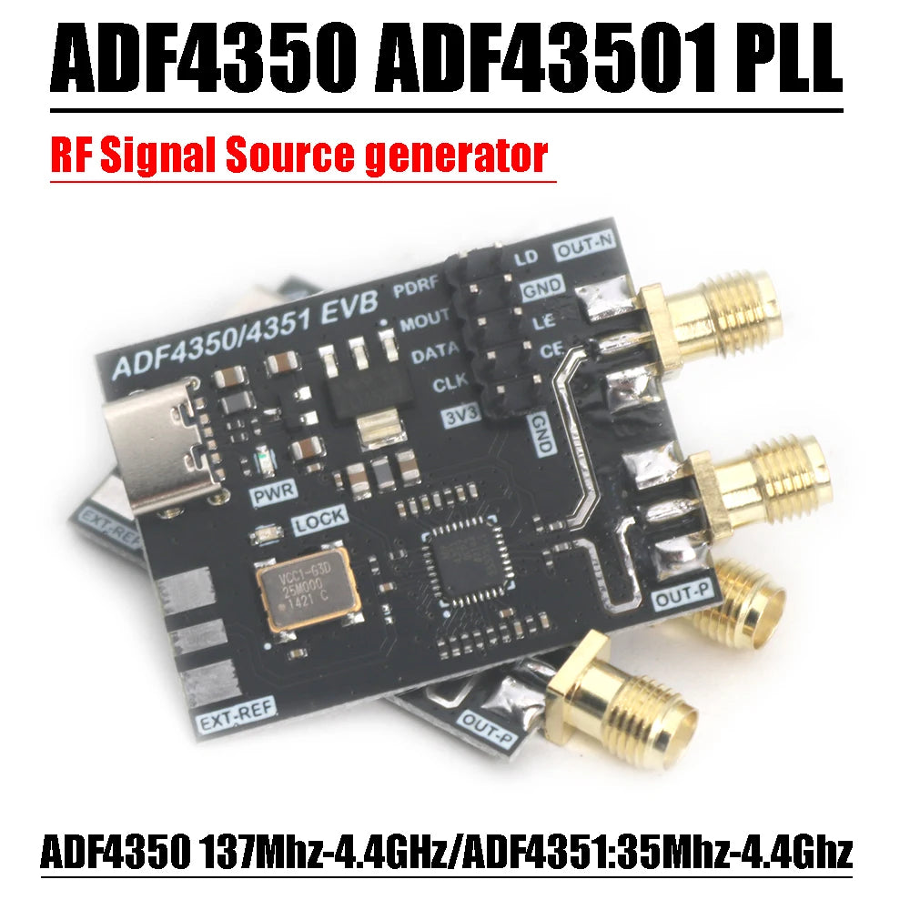Cartes sources RF ADF4350 et ADF4351