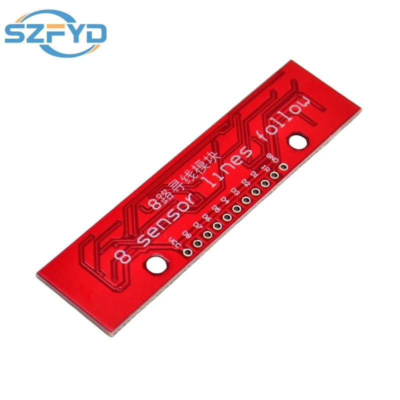 8-Channel Infrared Line-Tracking Sensor Board