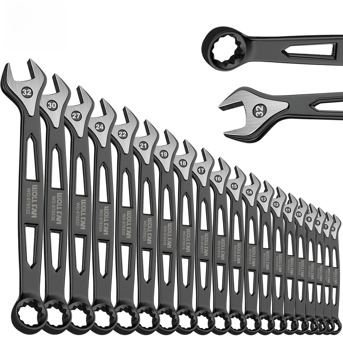Metric Double-Ended Wrenches - Individual or Set