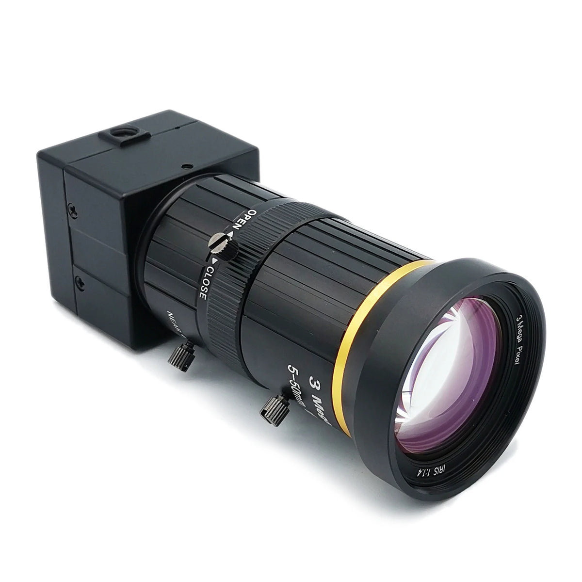 4K 1080P USB Box Camera met 8MP Sensor en Varifocale Lens