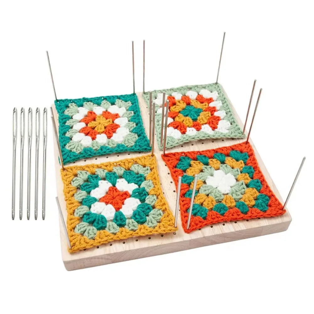 Wooden Crochet Blocking Board — Size Options