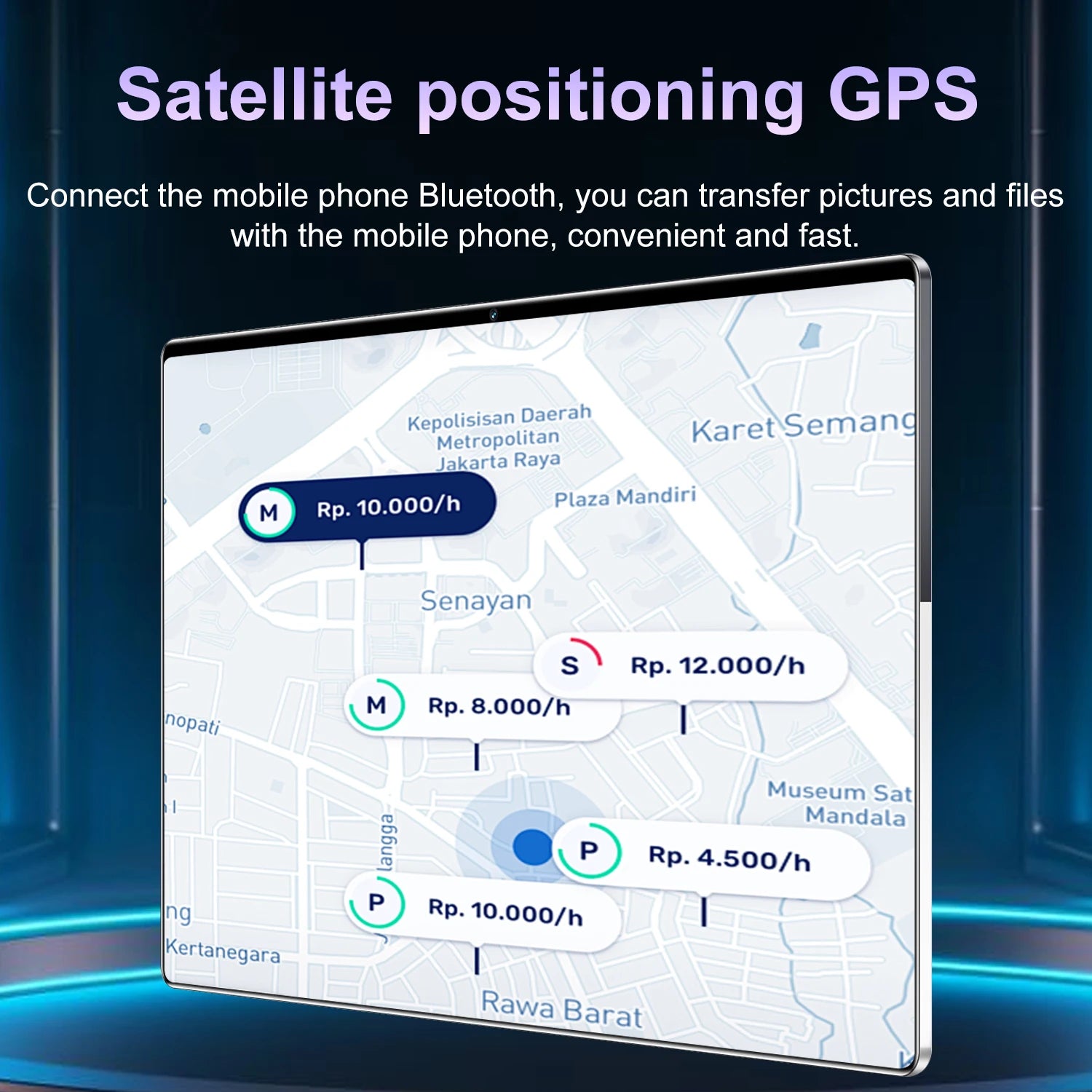 2025 5G Android tablet s 10,36" displejem