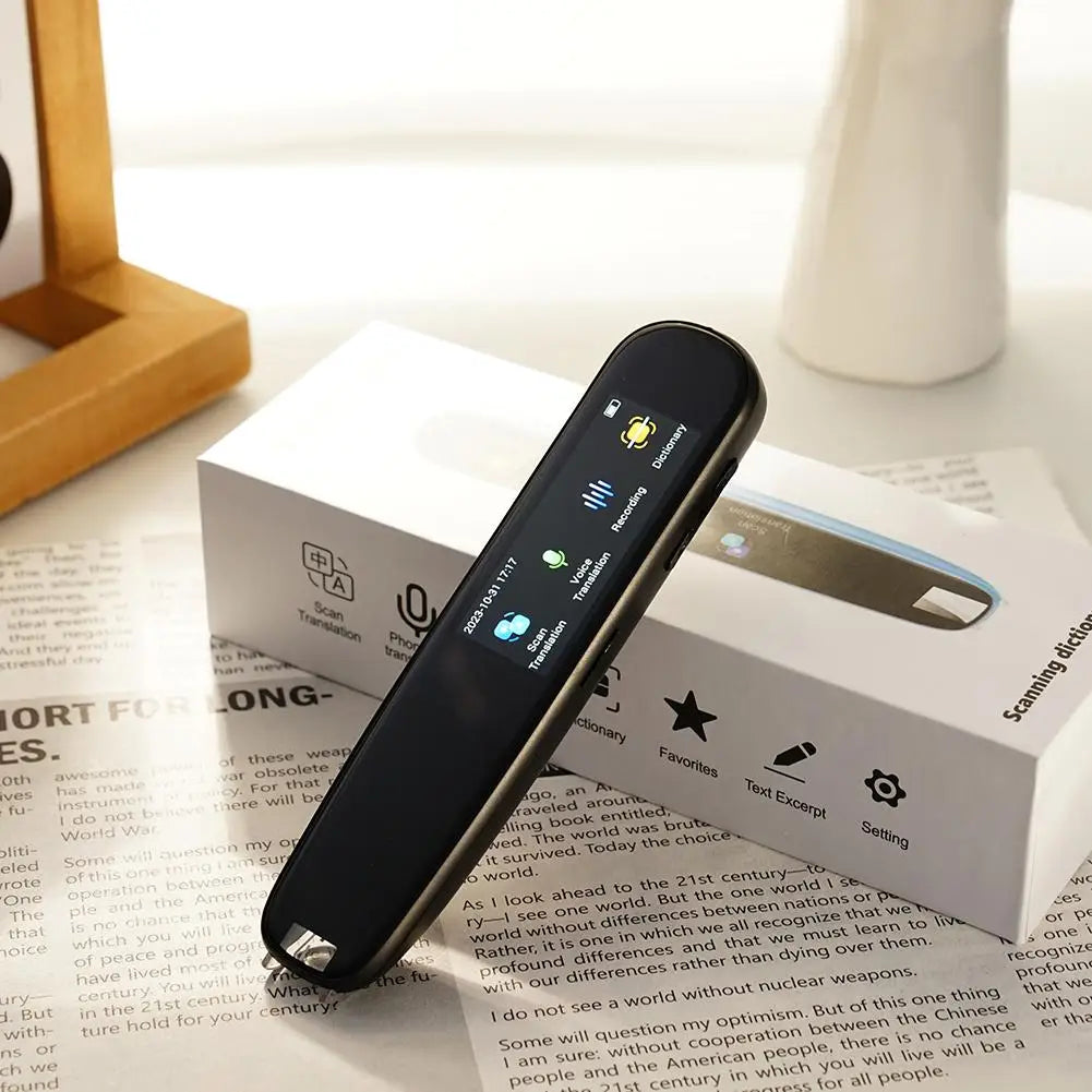 Offline Translation Pen For Teacher Student Dictionary English Intelligent Scanning Point Reading 123 Languages Translator Pen 