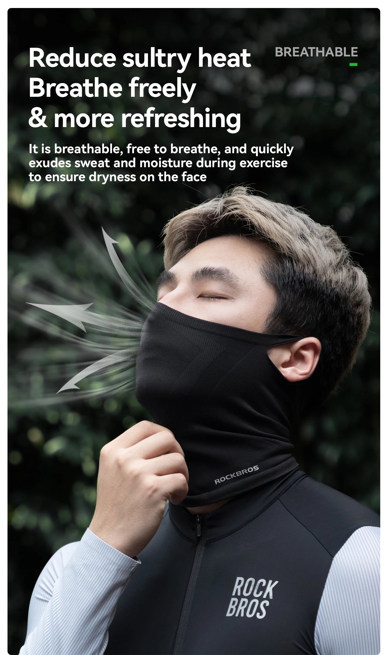 Cycling Face Mask Bandana Warmer for Outdoor Use