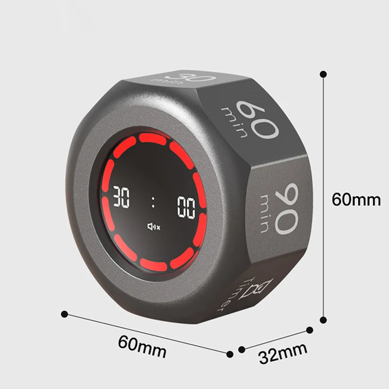 Rechargeable Flip Timer with Visual Display