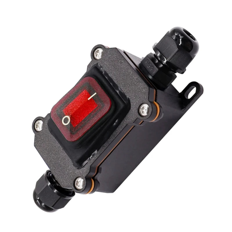 مفتاح طاقة خطي للتيار المستمر 12 V، 20 A، بتصنيف IP67