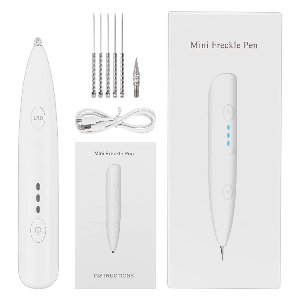 Miniaturowe urządzenie plazmowe do usuwania piegów i brodawek skórnych