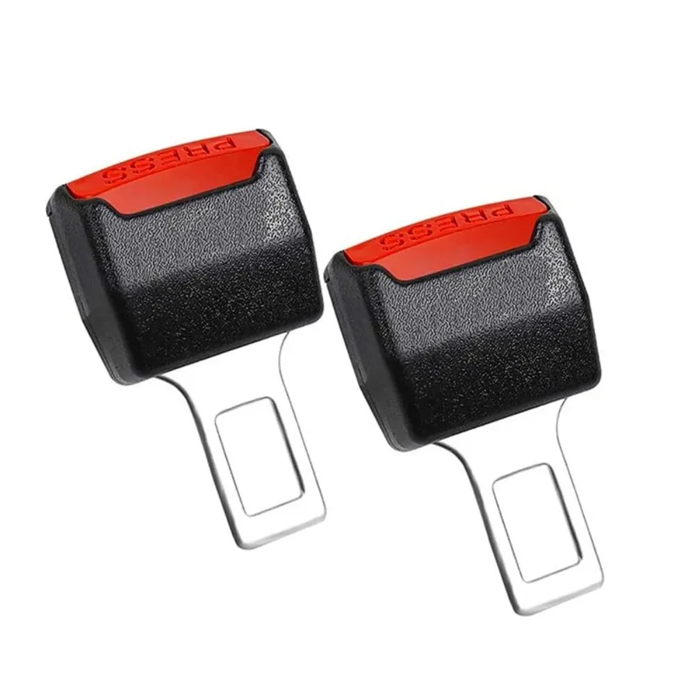 4PC Extenseur de clip de ceinture de sécurité voiture Serrure de ceinture Clip Buckle Insert Socket Extender Accessoire ceinture de sécurité