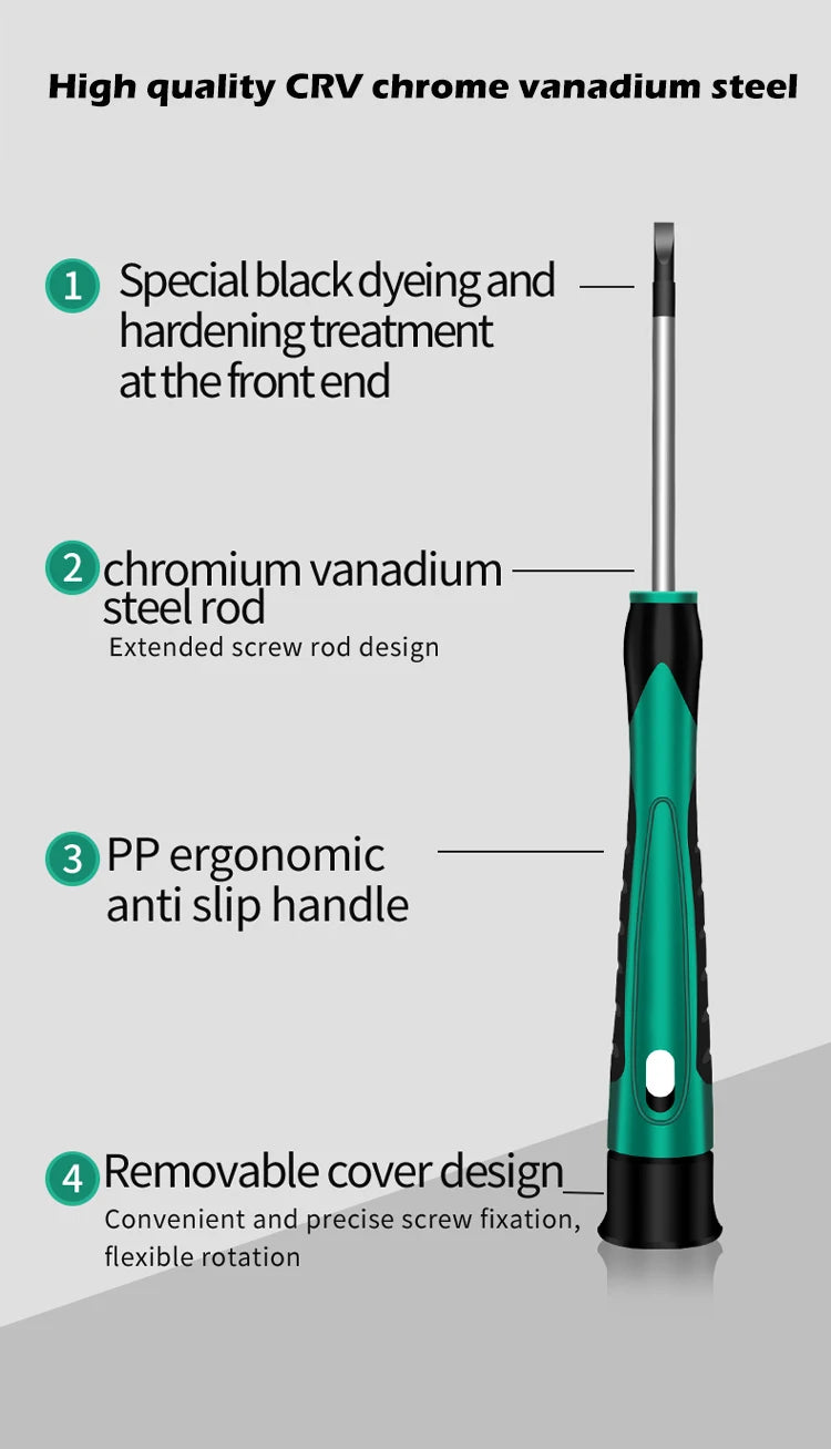 Six-Piece Precision Screwdriver Set