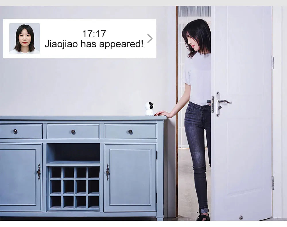 Xiaomi 360° Smart Home Security Camera Mi PTZ 2K Webcam 1296P 3 Megapixel AI Human Detection Night Vision Webcam Work With Miji 