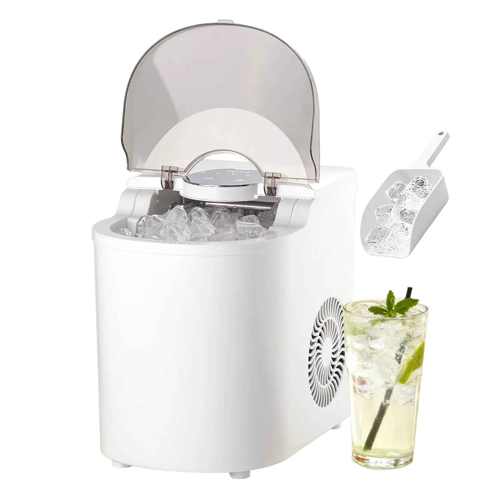 Countertop Ice Maker 7 Cubes Ready in 6 Minutes 26 lbs per Day