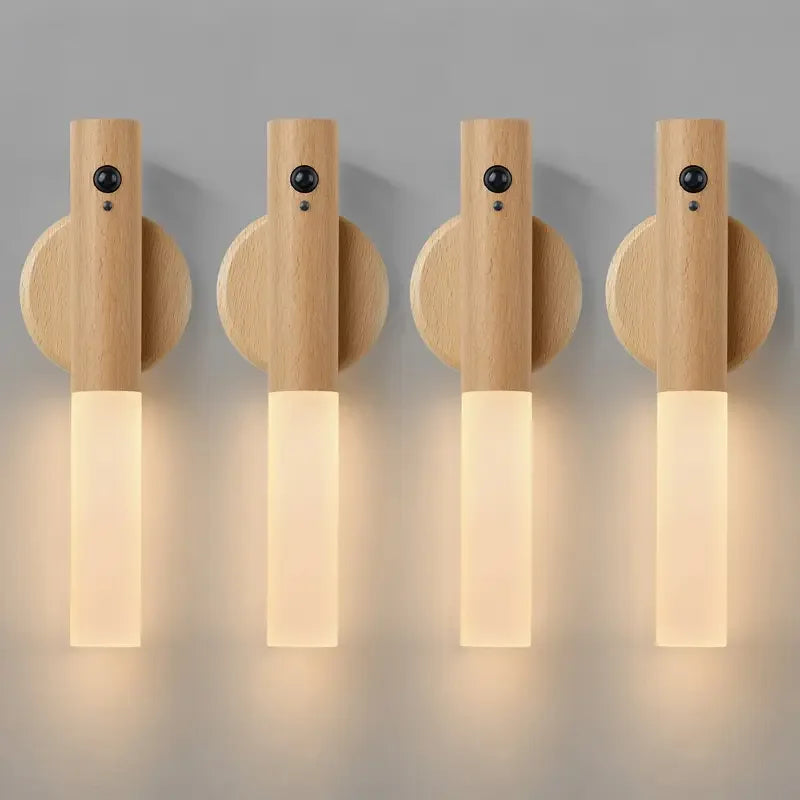 Rechargeable Magnetic Motion-Sensor Wall Light