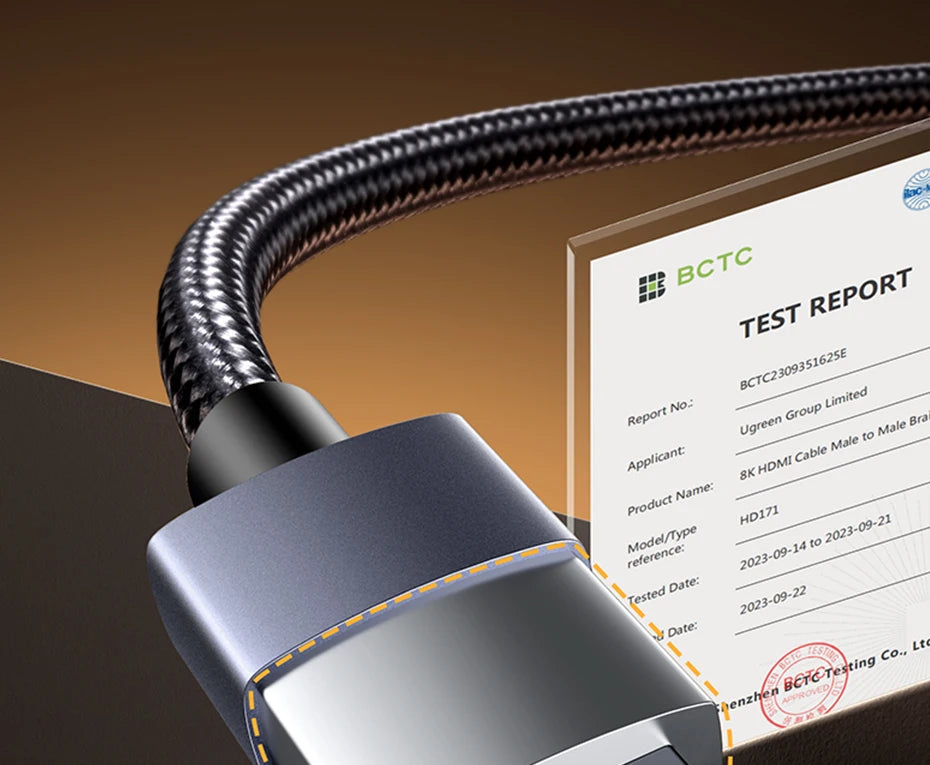 UGREEN HDMI Cable 8K/60Hz for PS5 Xiaomi TV Box Ultra High Speed Certified 8K@60Hz Cable 48Gbps Dolby Vision HDCP2.3