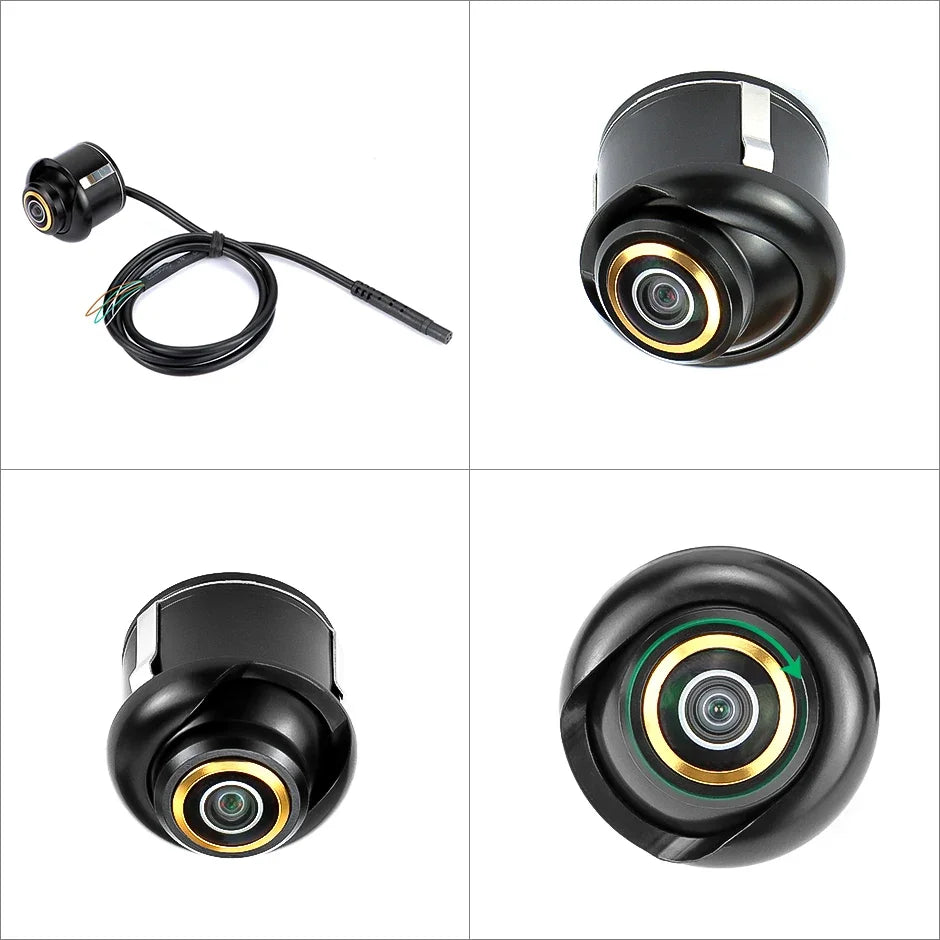 Car Reversing Camera 170° AHD 1080P or 720P, Steel Body
