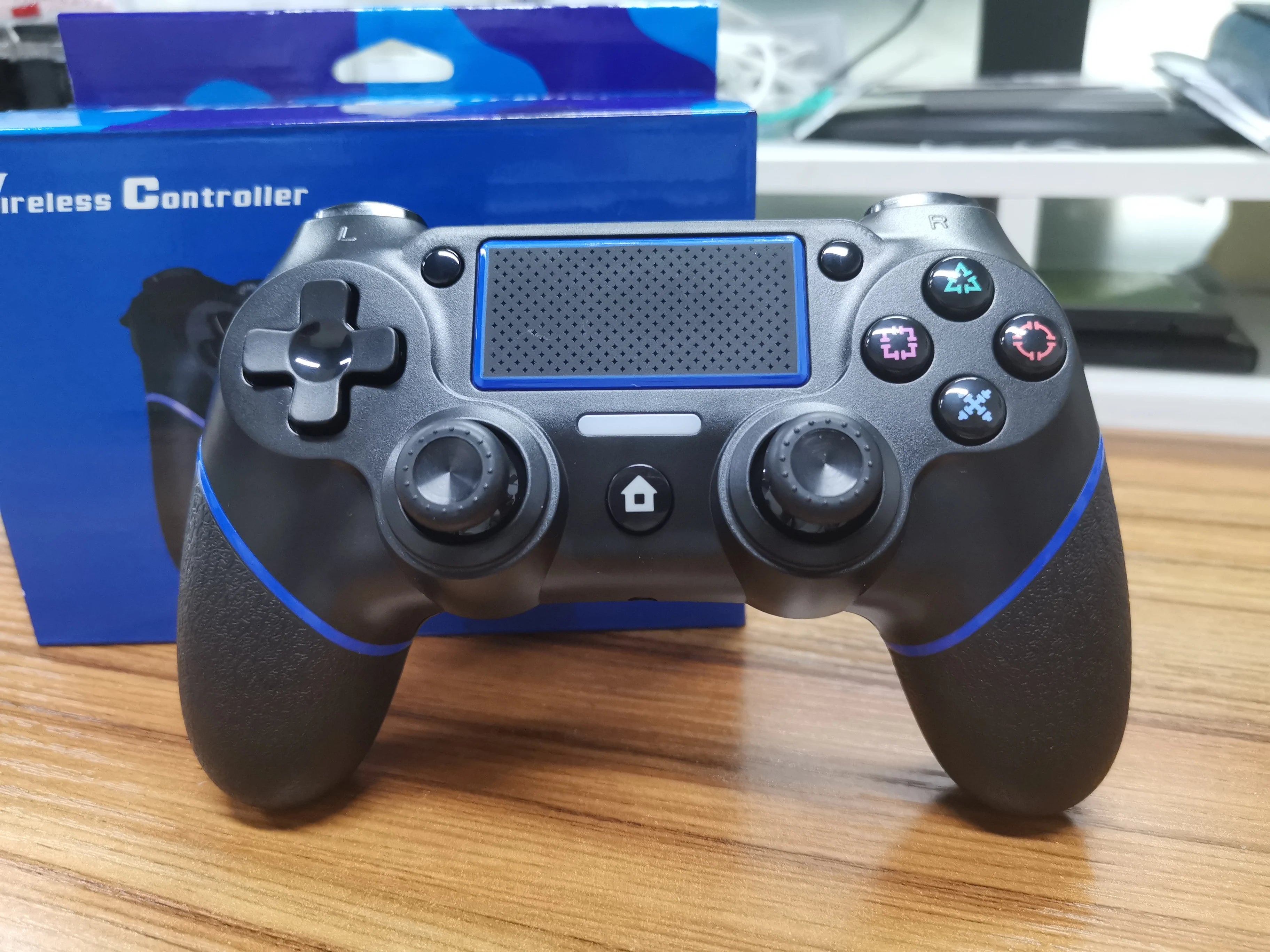 Bezdrôtový herný ovládač Bluetooth pre PS4 a PC