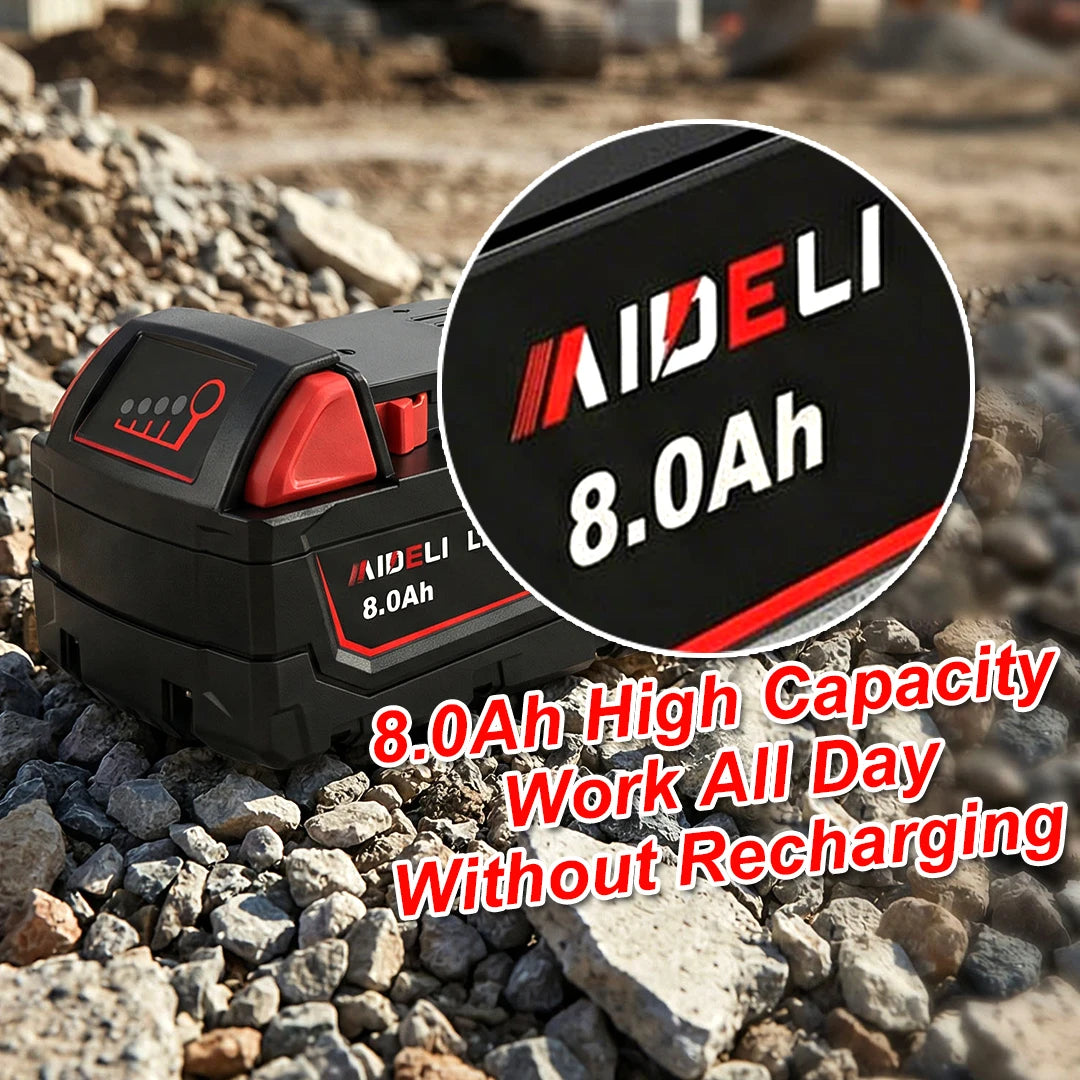Replacement 18V Li-ion Battery 8.0Ah