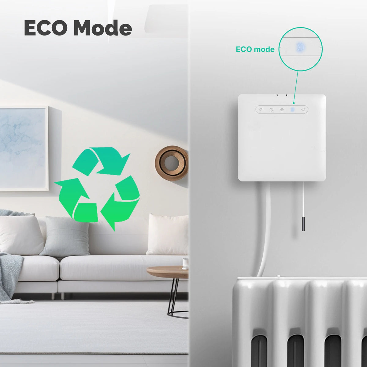 Thermostat WiFi pour radiateurs à câblage pilote