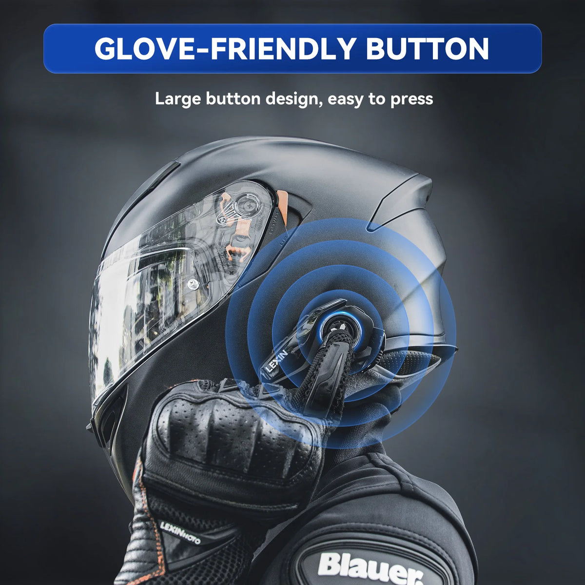 G2P Bluetooth Motorhelm Intercom – 1 of 2 Eenheden