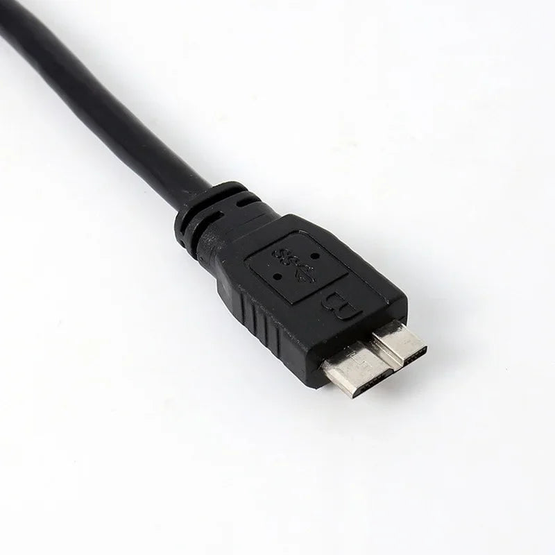 Cablu USB 3.0 în Y pentru unități externe Micro-B