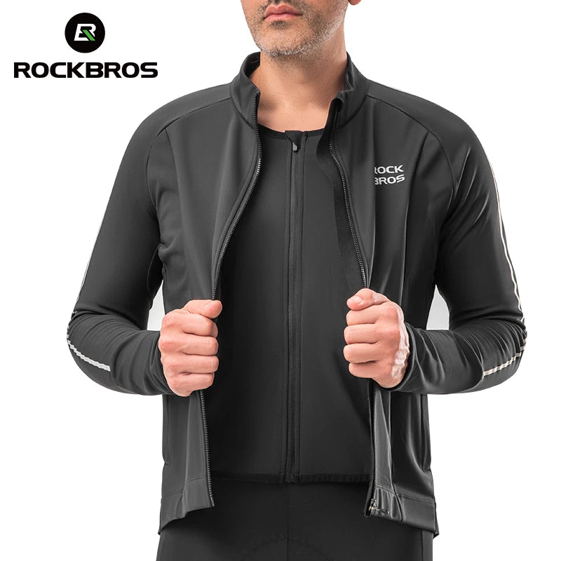 Women’s Winter Cycling Jacket with Fleece Lining and Windproof Design
