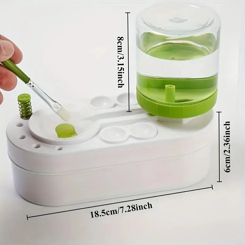 Water-Circulating Paintbrush Cleaner