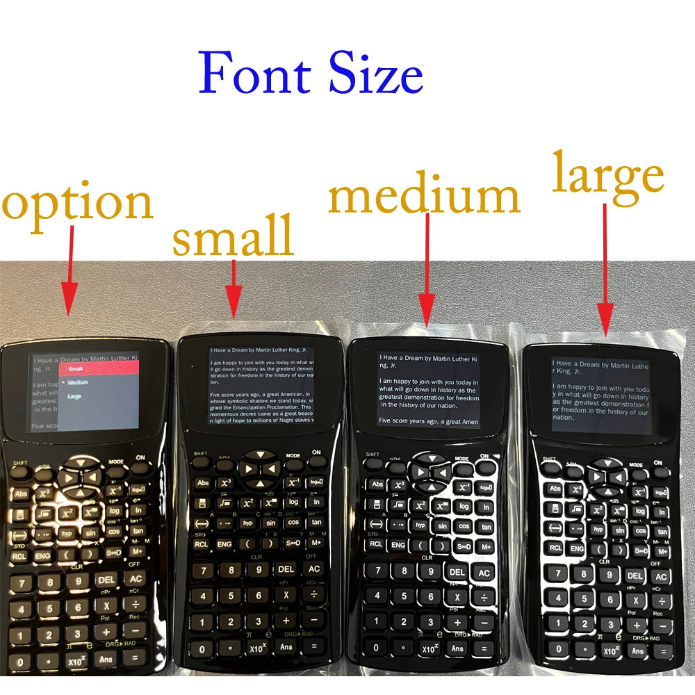 Hidden Calculator Media Player with 4GB Memory and E‑Book Reader