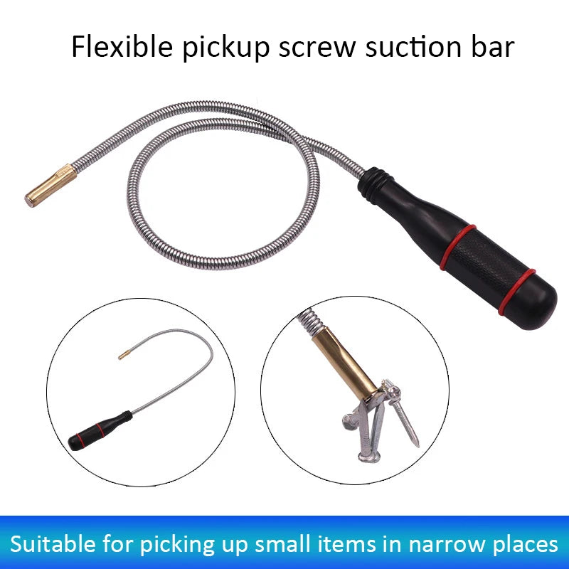 Flexible Magnetic Pickup Tool, Two Head Options