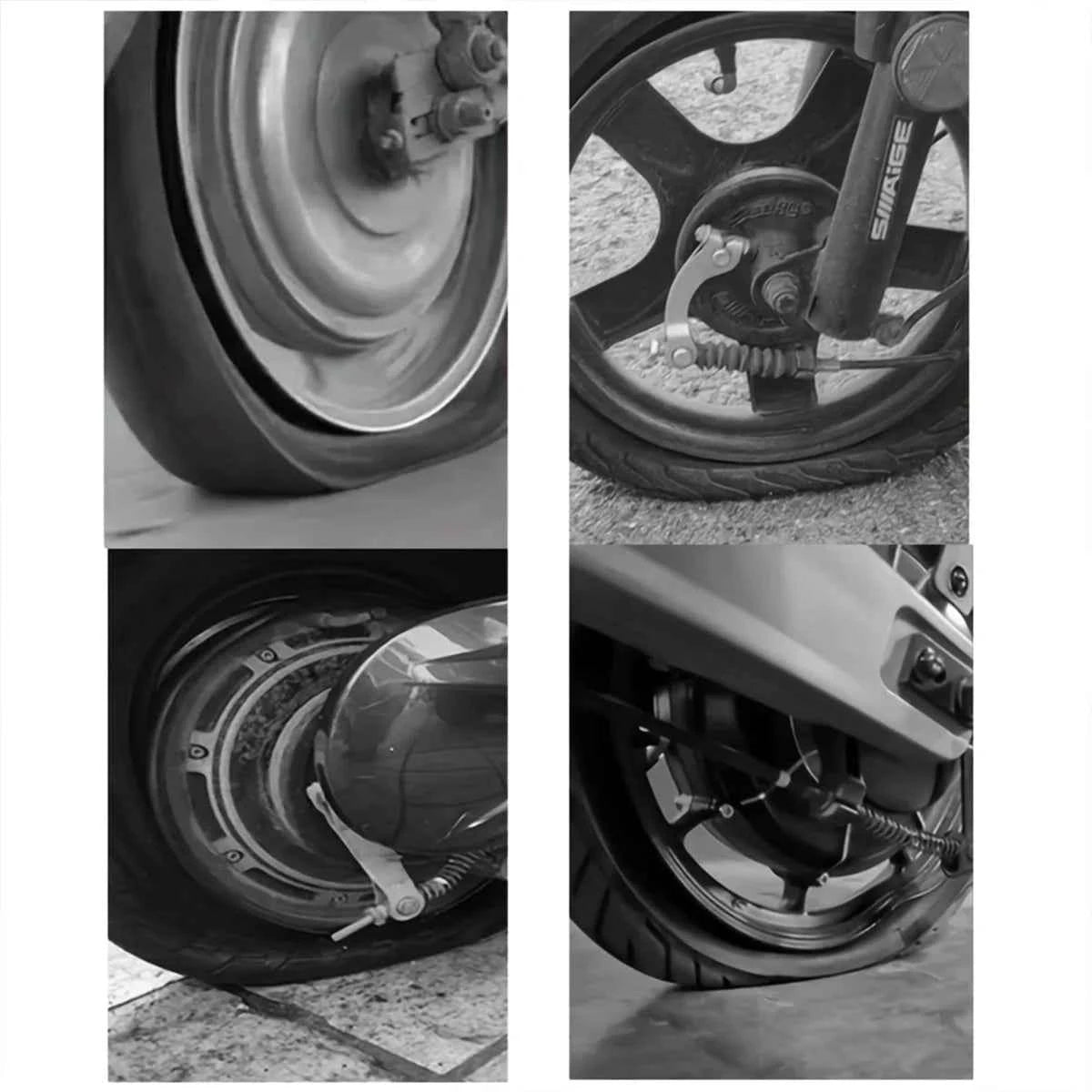 Motorcycle Wheel Moving Roller Cradle