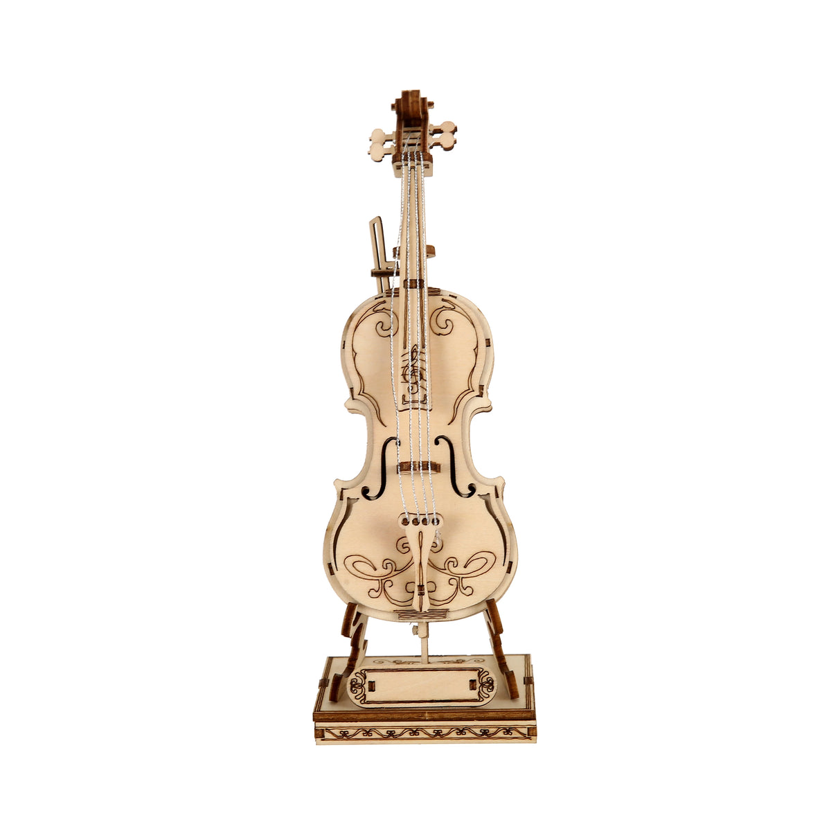 Violin Wooden 3D Puzzle Model