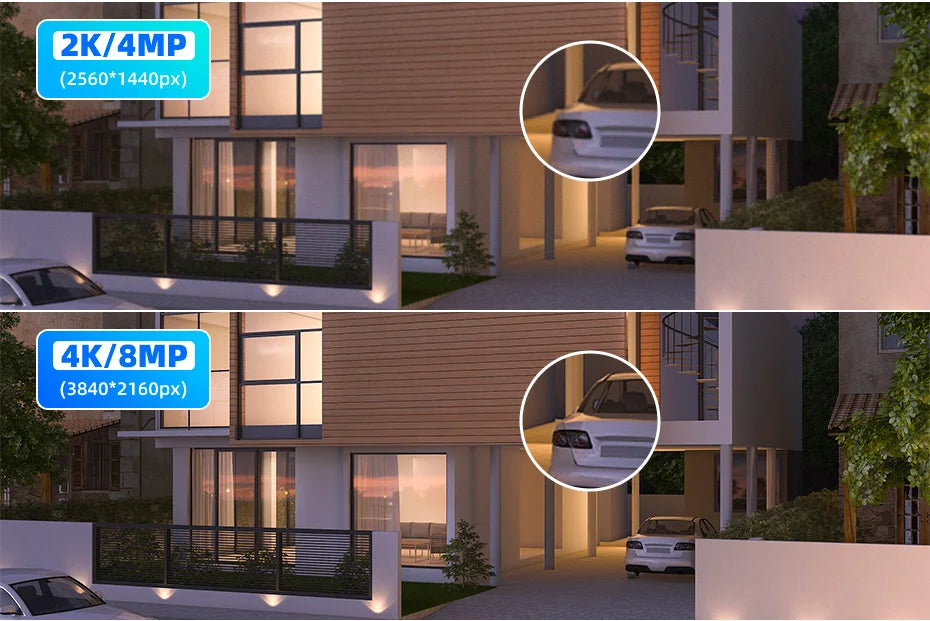 Outdoor 6MP PTZ PoE IP Camera with Human Detection