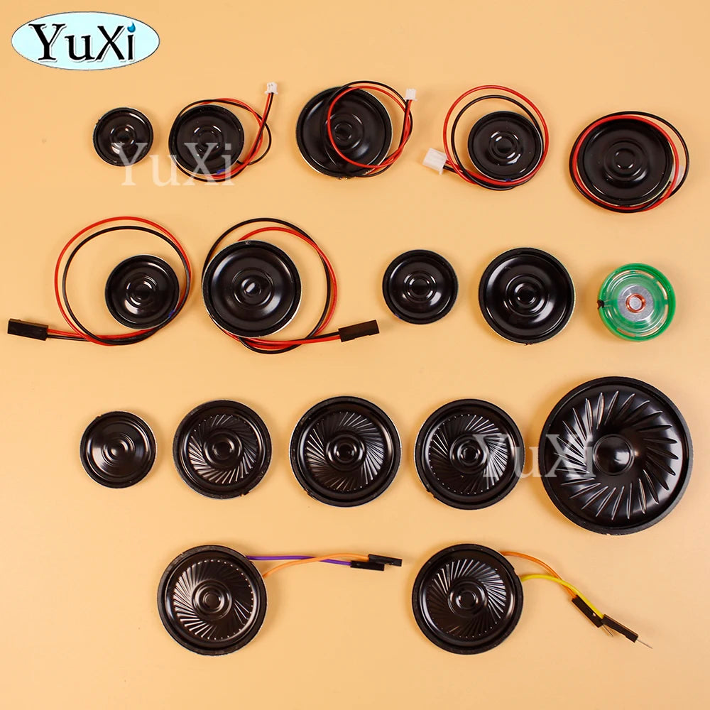 32 Ohm 0.5 W Mini Speaker, Size and Wiring Options