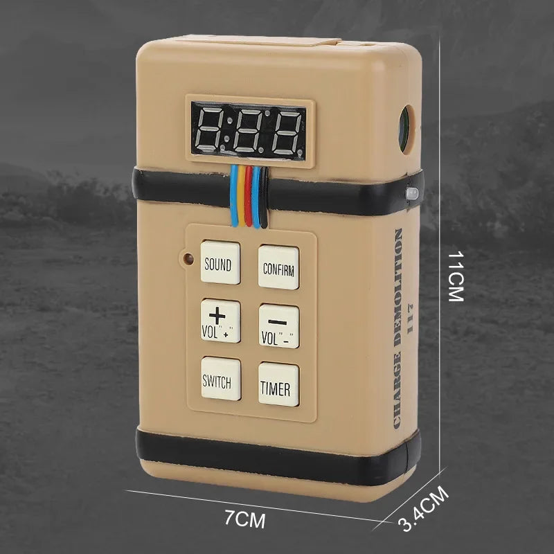 Işıklı ve Sesli Taktik Oyuncak El Bombası