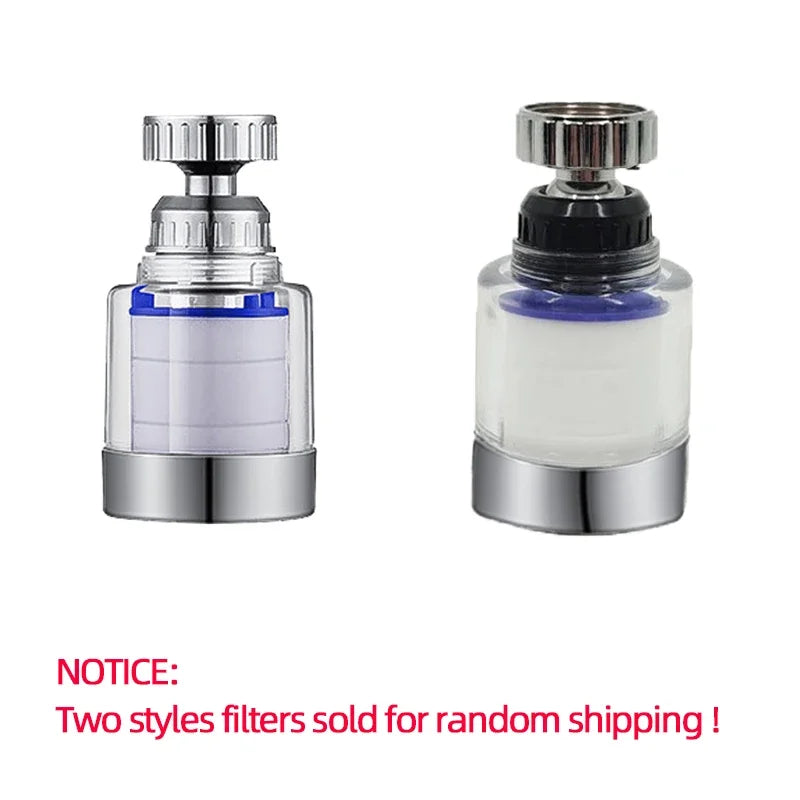 360 Rotating Water Purifier Filter Tap Universal For Kitchen Bathroom Shower Household Filter PP Cotton High Density 