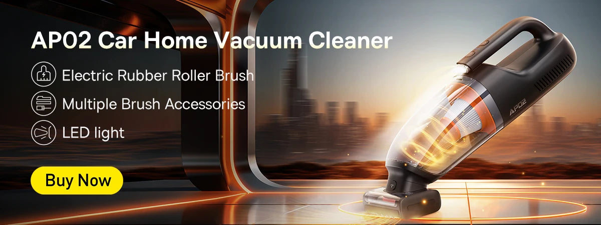 6000Pa Cordless Handheld Vacuum for Car & Home Cleaning