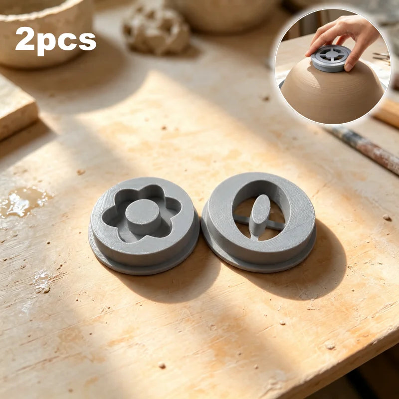Pottery Base Stamping Tool Set