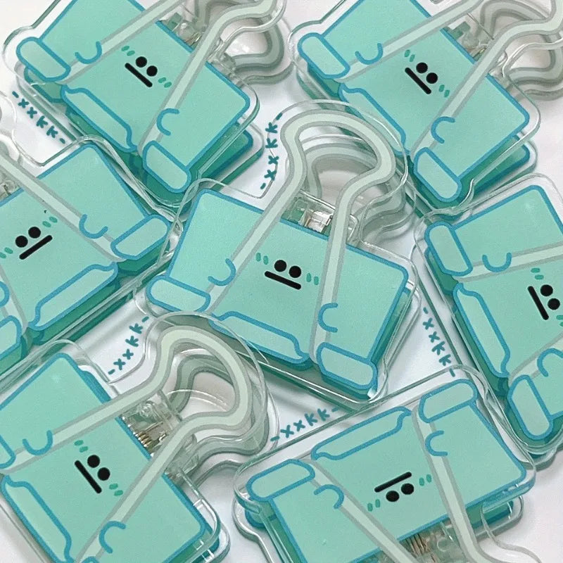 Colourful Cartoon Paper Clips, 6-Piece Set