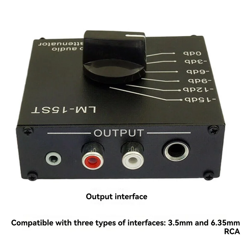 Attenuator audio stereo pasiv