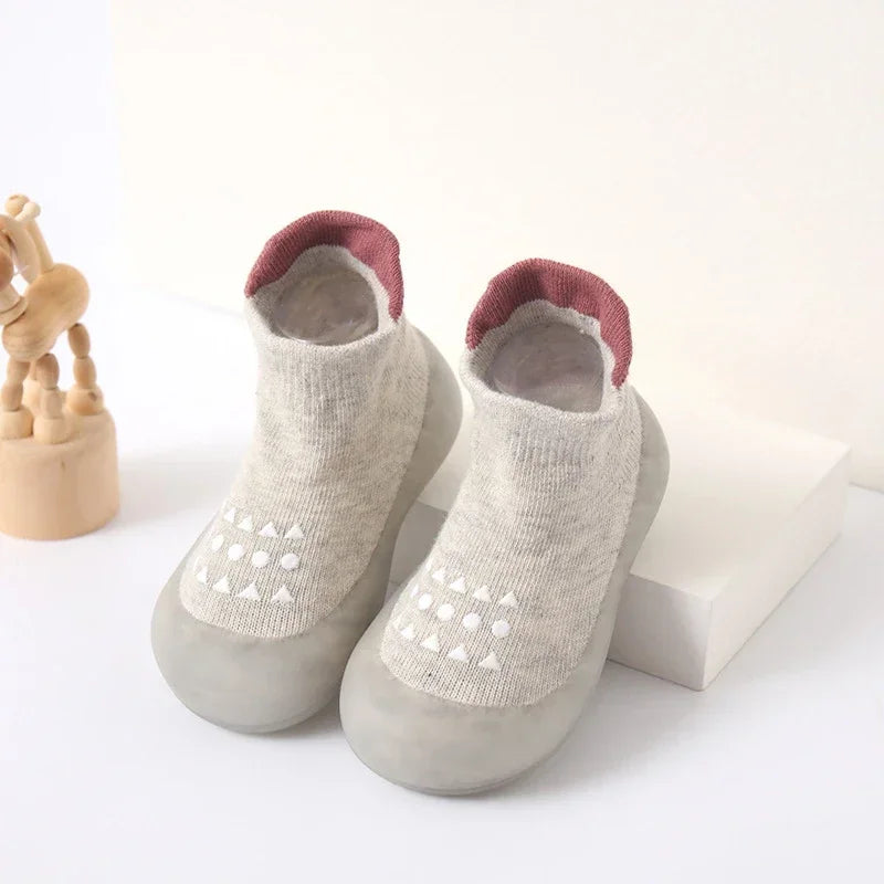 Non-Slip Baby Sock Shoes – First Walkers