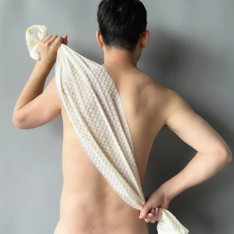 Long Bath Brush Back Scrubber 103x21cm for Shower Care