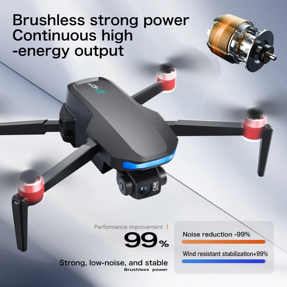 S-X1 MAX Profesyonel GPS Drone 4K Gimbal Kameralı