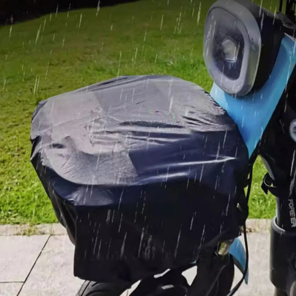 Bicycle Basket Rain Cover, Small or Large