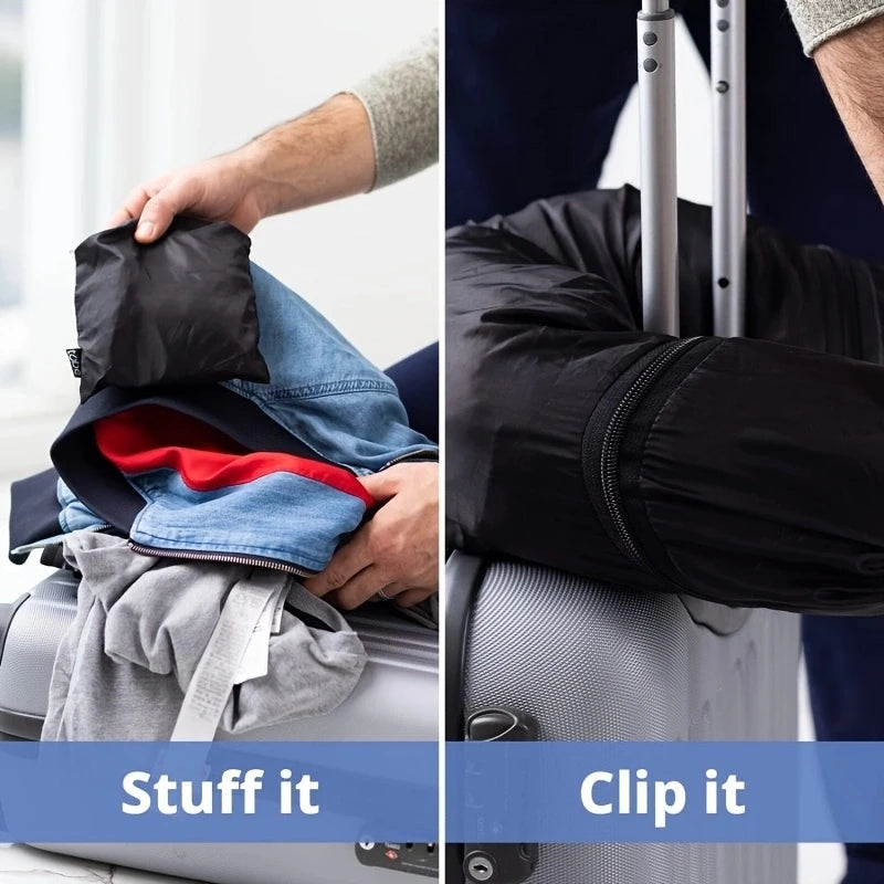 Cuscino da viaggio leggero per il collo, nero