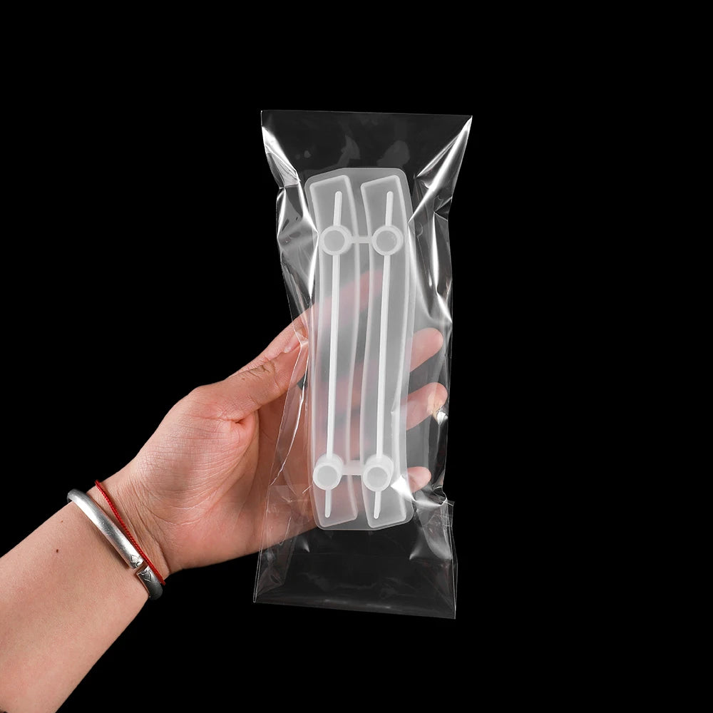  Moldes de bandeja com alça de resina de silicone — Opções de estilo