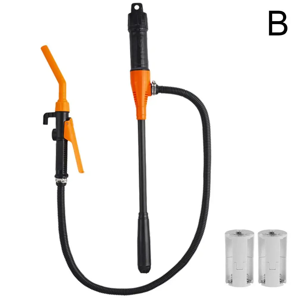 Battery-Powered Liquid Transfer Pump with Flow Nozzle