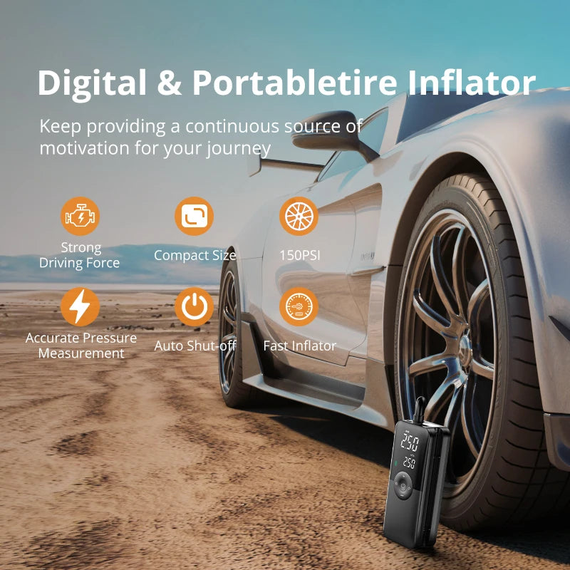 Töltő nélküli újratölthető gumibelső-szivattyú digitális kijelzővel