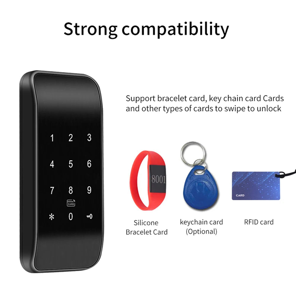Serratura per armadietti TTLock - opzioni con tastierino o impronta digitale