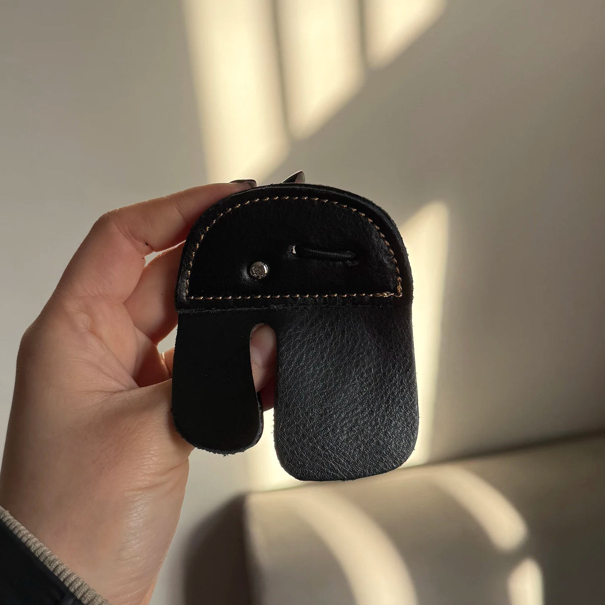 Double-Layer Leather Recurve Bow Finger Tab